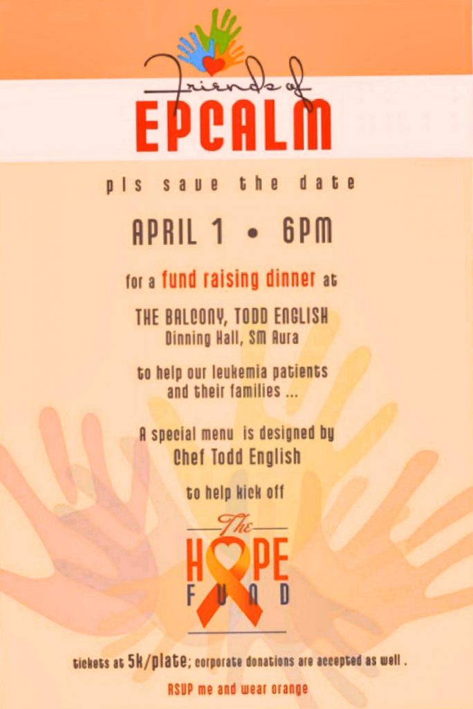 Hope Fund Save the Date